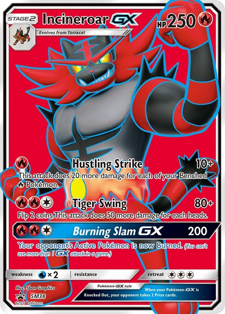Image for Incineroar GX - SM38 - Pokemon