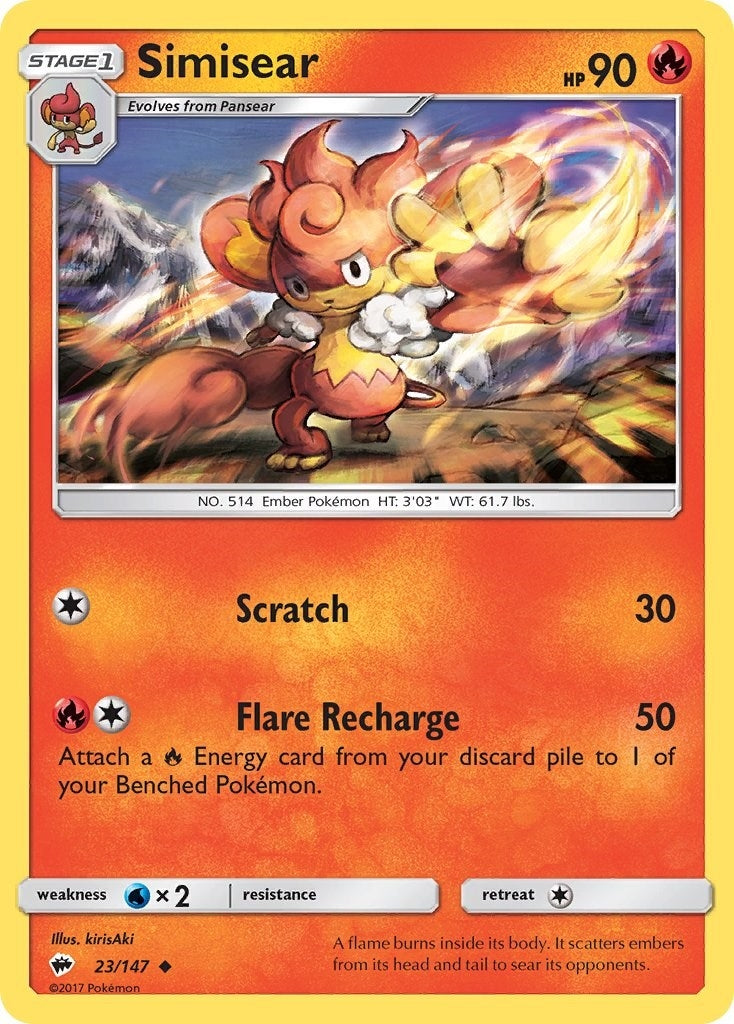 Image for Simisear - Pokemon