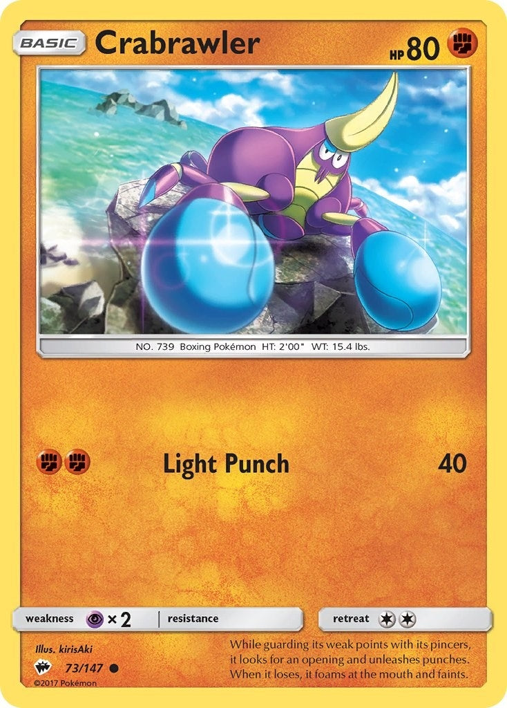 Image for Crabrawler - Pokemon