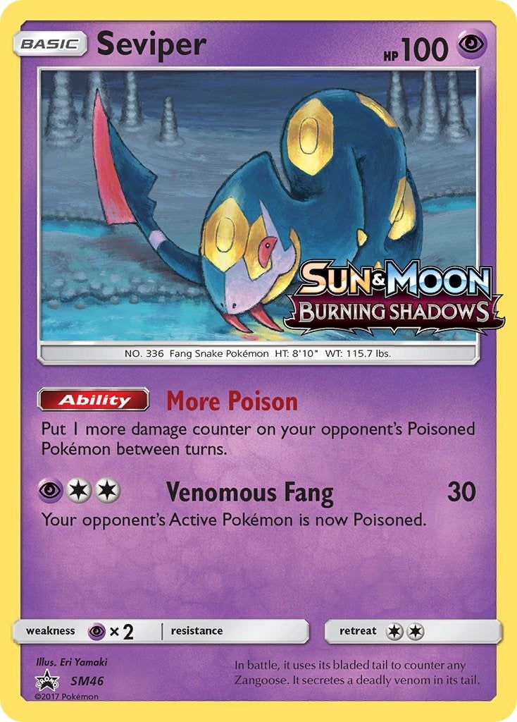 Image for Seviper - SM46 (Prerelease) - Pokemon
