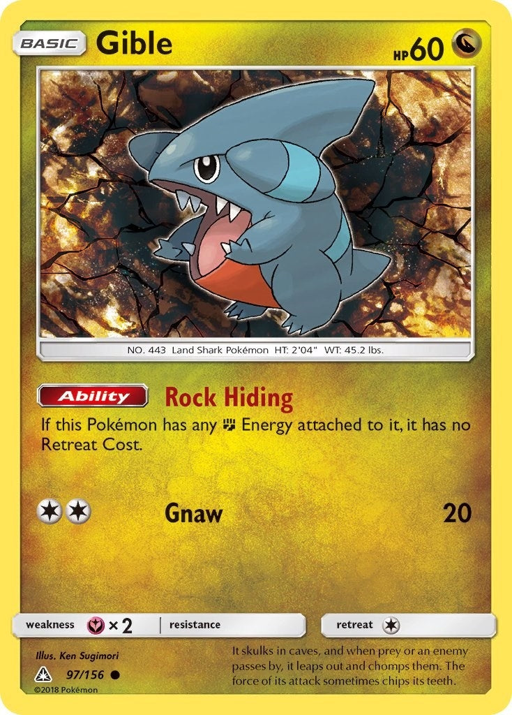 Image for Gible (97) - Pokemon