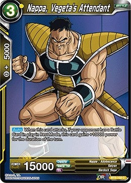 Image for Nappa, Vegeta's Attendant - Dragon Ball Super: Masters