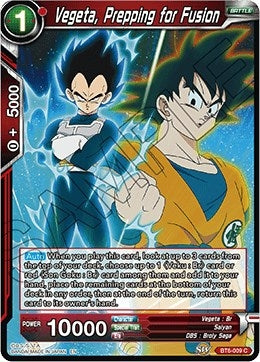 Image for Vegeta, Prepping for Fusion - Dragon Ball Super: Masters