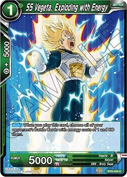 Image for SS Vegeta, Exploding with Energy - Dragon Ball Super: Masters