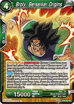 Image for Broly, Berserker Origins - Dragon Ball Super: Masters
