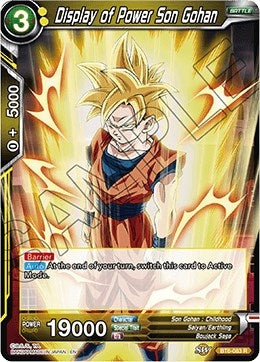 Image for Display of Power Son Gohan - Dragon Ball Super: Masters