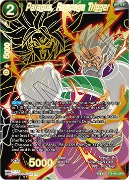 Image for Paragus, Rampage Trigger (SPR) - Dragon Ball Super: Masters