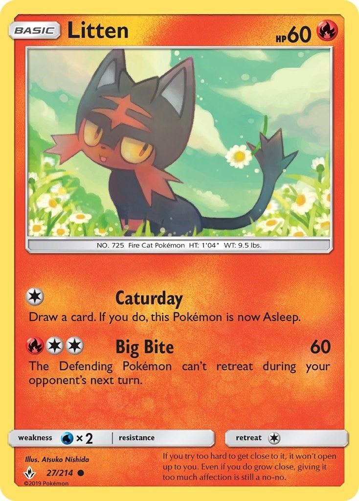 Image for Litten (27) - Pokemon