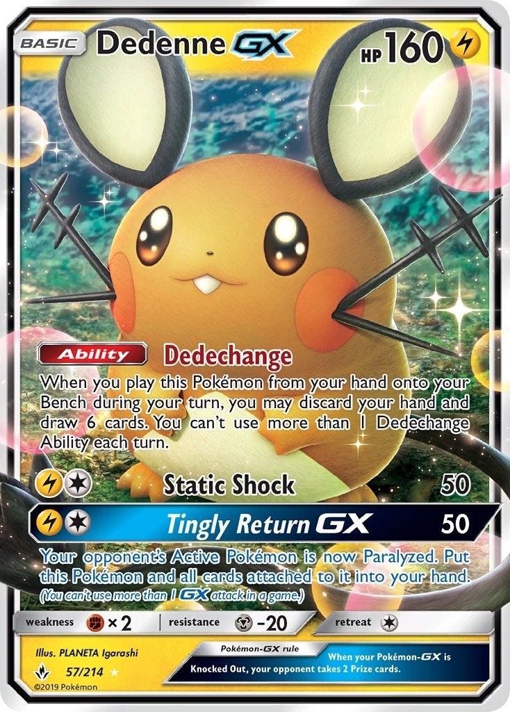 Image for Dedenne GX - Pokemon