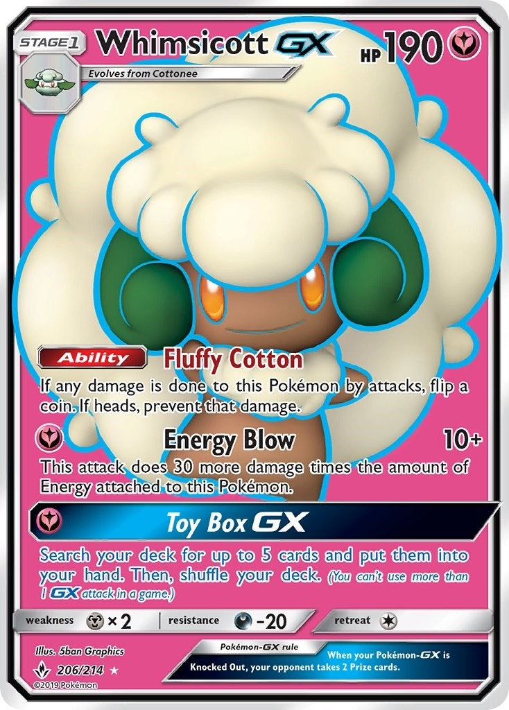 Image for Whimsicott GX (Full Art) - Pokemon