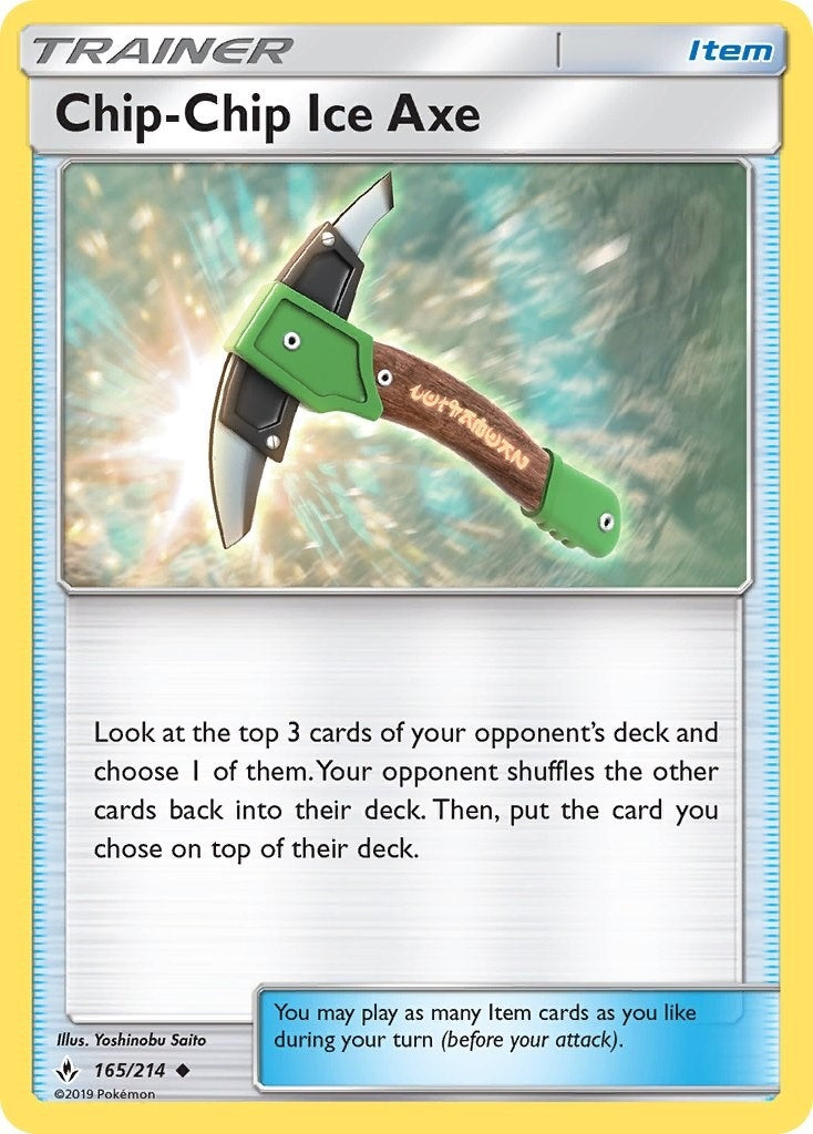 Image for Chip-Chip Ice Axe - Pokemon
