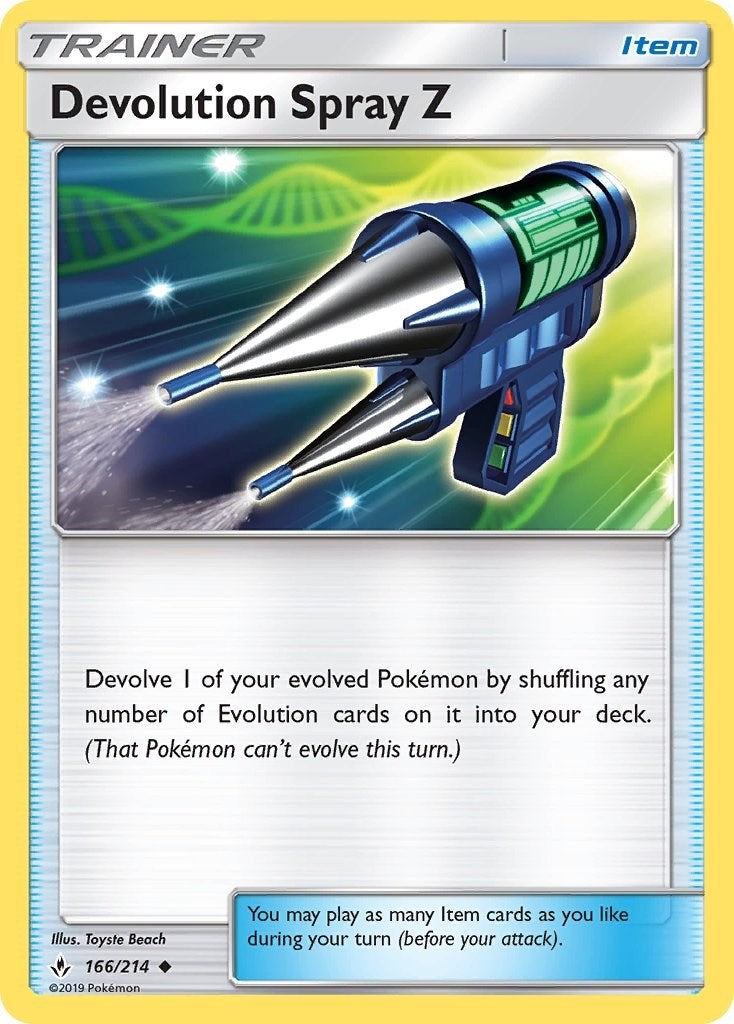 Image for Devolution Spray Z - Pokemon