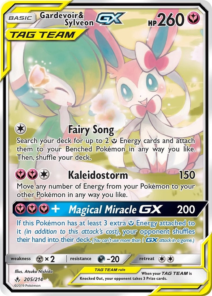 Image for Gardevoir & Sylveon GX (205) (Alternate Full Art) - Pokemon