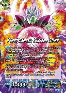 Image for Goku Black & Zamasu // Fused Zamasu, Supreme Strike - Dragon Ball Super: Masters