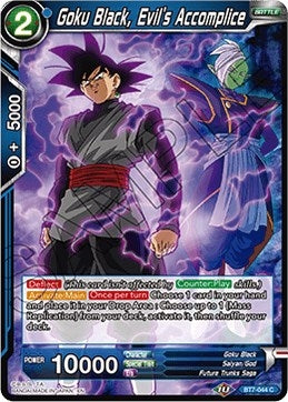 Image for Goku Black, Evil's Accomplice - Dragon Ball Super: Masters
