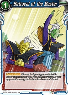 Image for Betrayal of the Master - Dragon Ball Super: Masters
