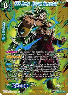 Image for SS3 Broly, Saiyan Berserker - Dragon Ball Super: Masters