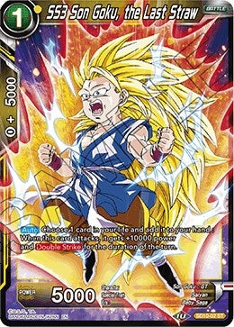 Image for SS3 Son Goku, the Last Straw - Dragon Ball Super: Masters