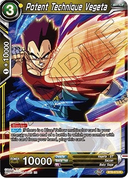 Image for Potent Technique Vegeta - Dragon Ball Super: Masters