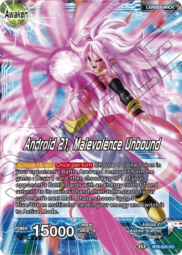 Image for Android 21 // Android 21, Malevolence Unbound - Dragon Ball Super: Masters