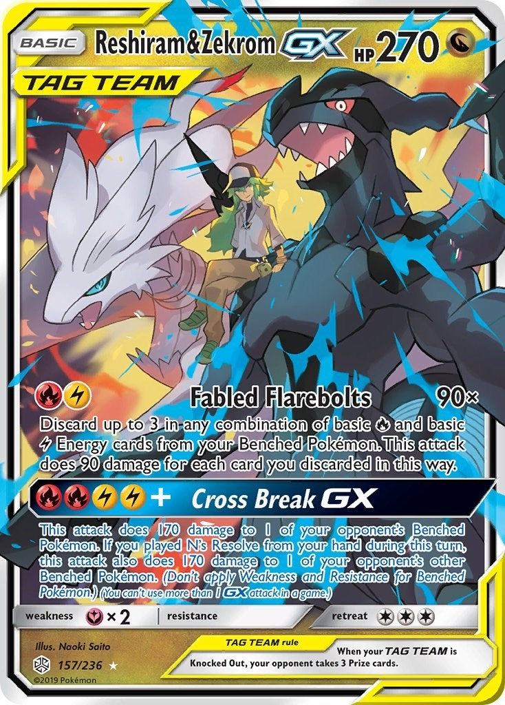 Image for Reshiram & Zekrom GX - Pokemon