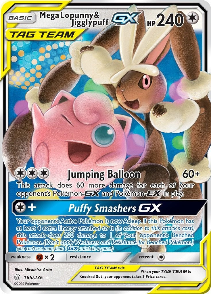 Image for Mega Lopunny & Jigglypuff GX - Pokemon