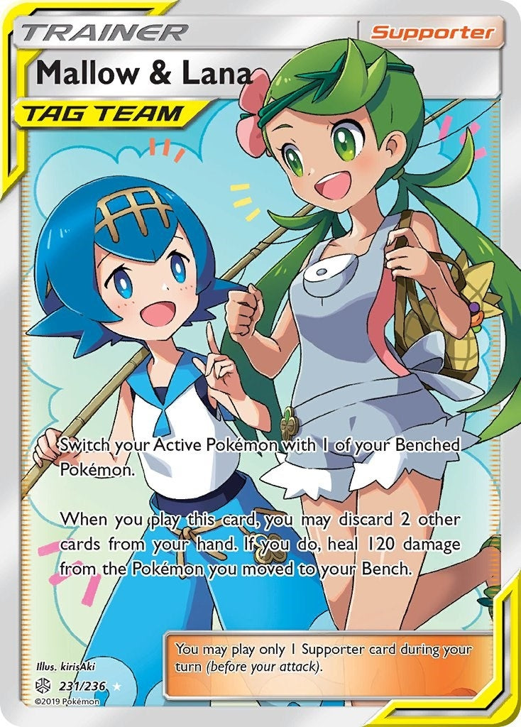 Image for Mallow & Lana (Full Art) - Pokemon