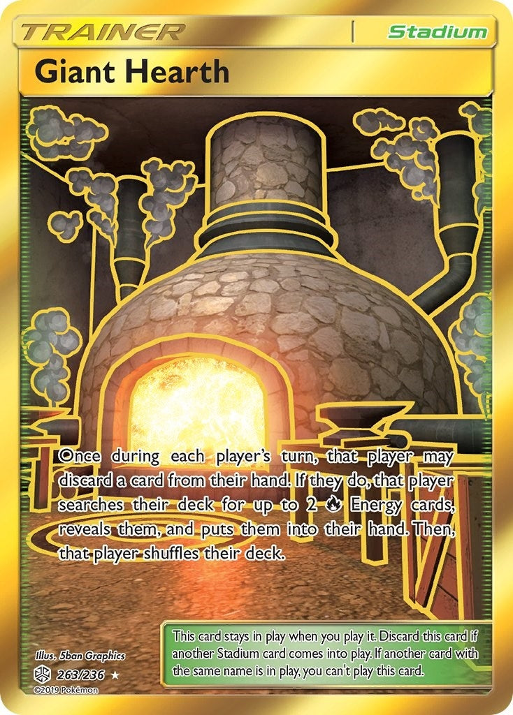 Image for Giant Hearth (Secret) - Pokemon