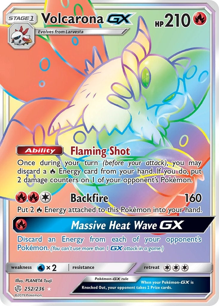 Image for Volcarona GX (Secret) - Pokemon