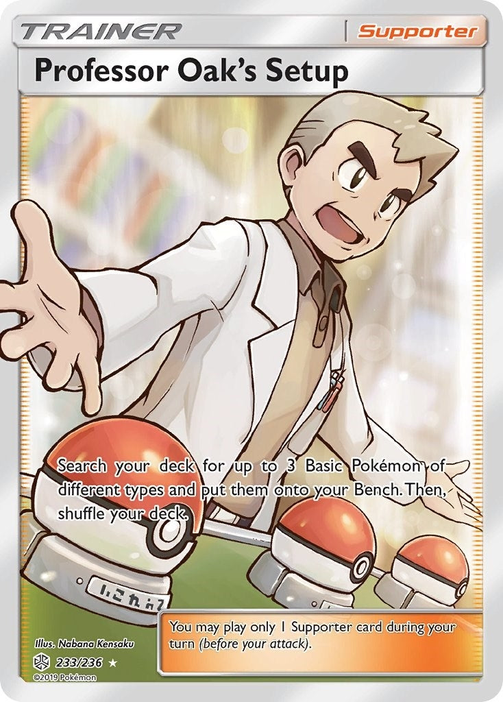 Image for Professor Oak's Setup (Full Art) - Pokemon