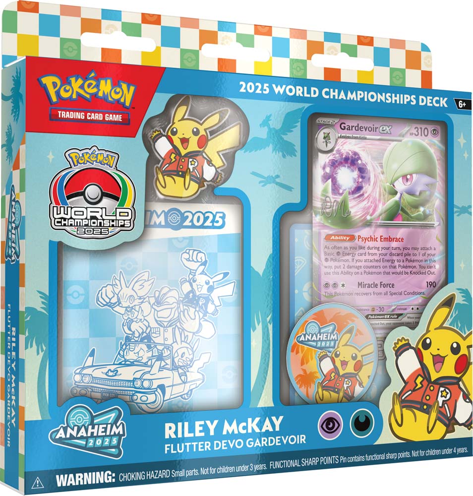 Pokémon TCG: 2025 World Championship Deck Riley McKay