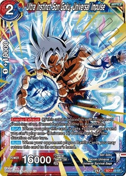Image for Ultra Instinct Son Goku, Universal Impulse - Dragon Ball Super: Masters