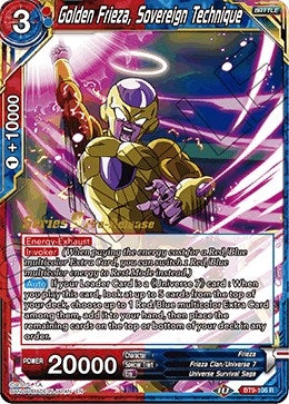 Image for Golden Frieza, Sovereign Technique - Dragon Ball Super: Masters
