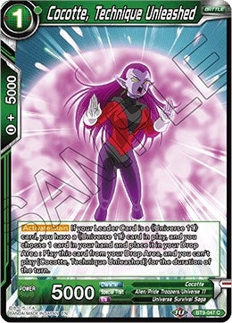 Image for Cocotte, Technique Unleashed - Dragon Ball Super: Masters
