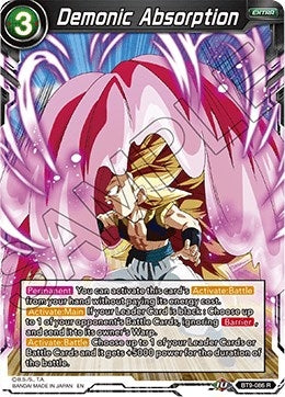 Image for Demonic Absorption - Dragon Ball Super: Masters