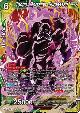 Image for Toppo, Mortality Surpassed - Dragon Ball Super: Masters