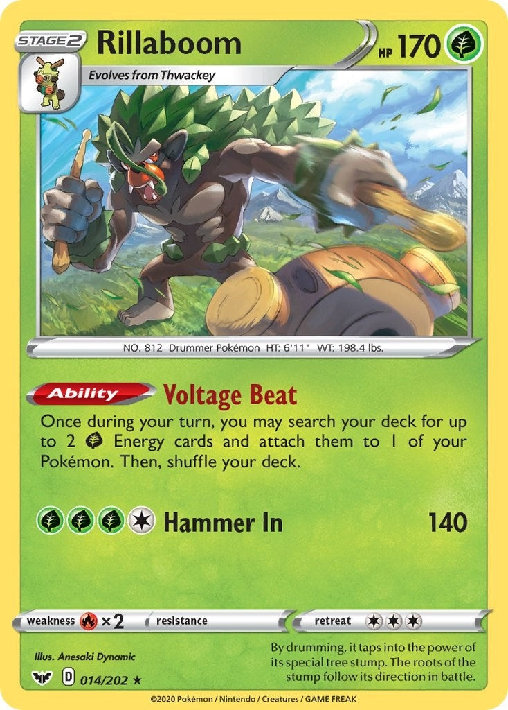 Image for Rillaboom (014) - Pokemon