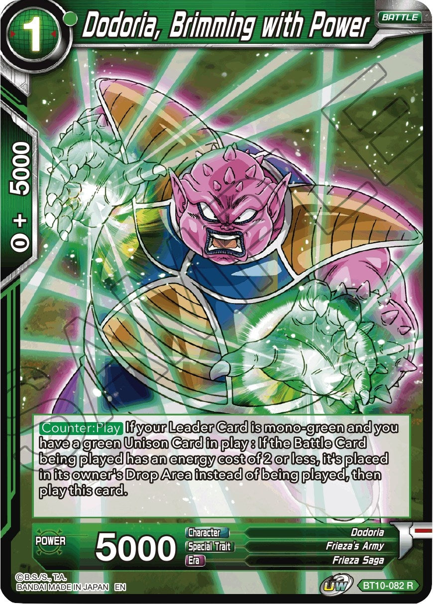 Image for Dodoria, Brimming with Power - Dragon Ball Super: Masters