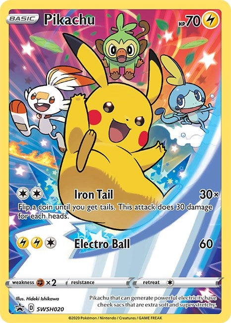 Image for Pikachu - SWSH020 - Pokemon