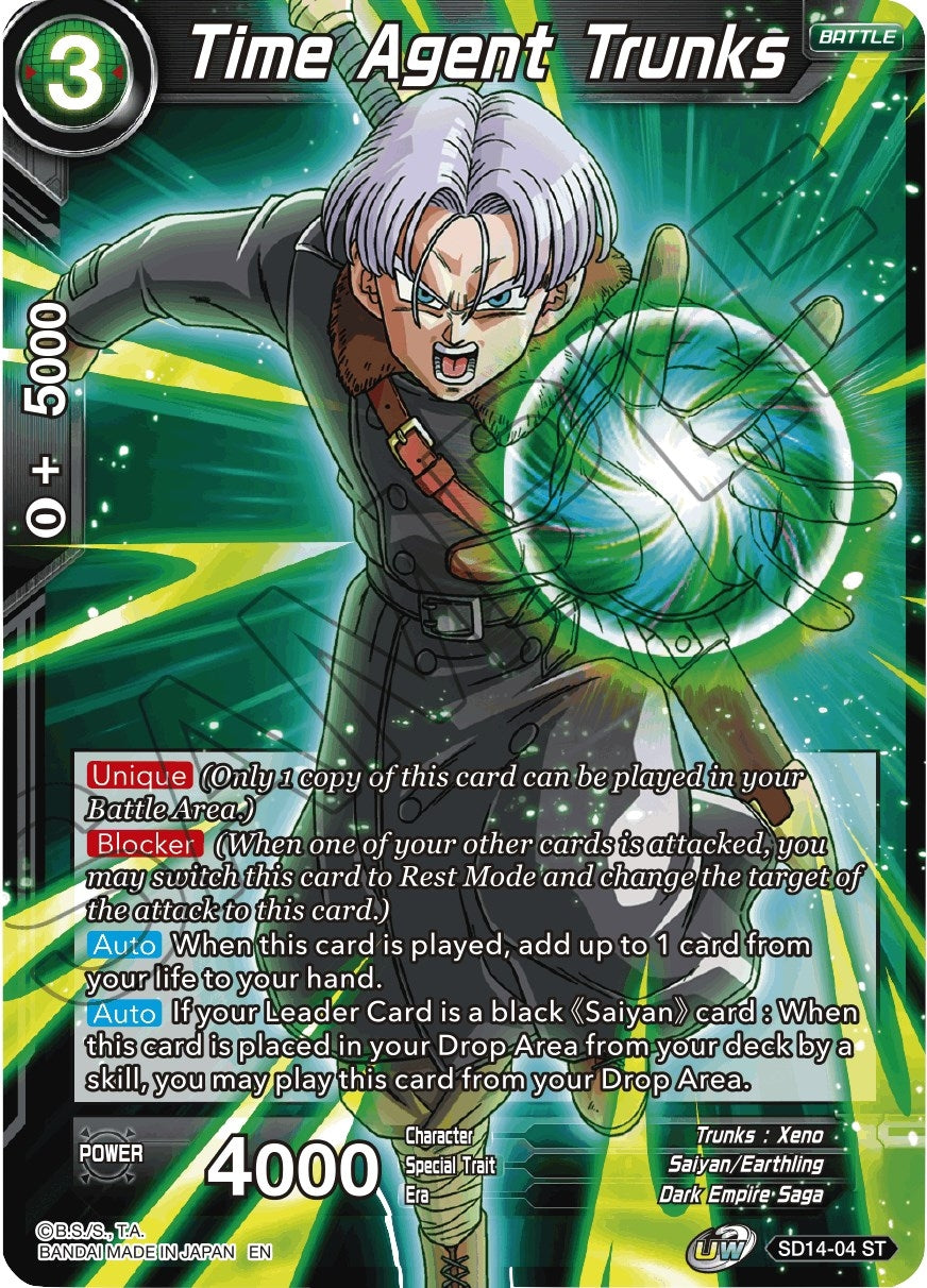 Image for Time Agent Trunks - Dragon Ball Super: Masters