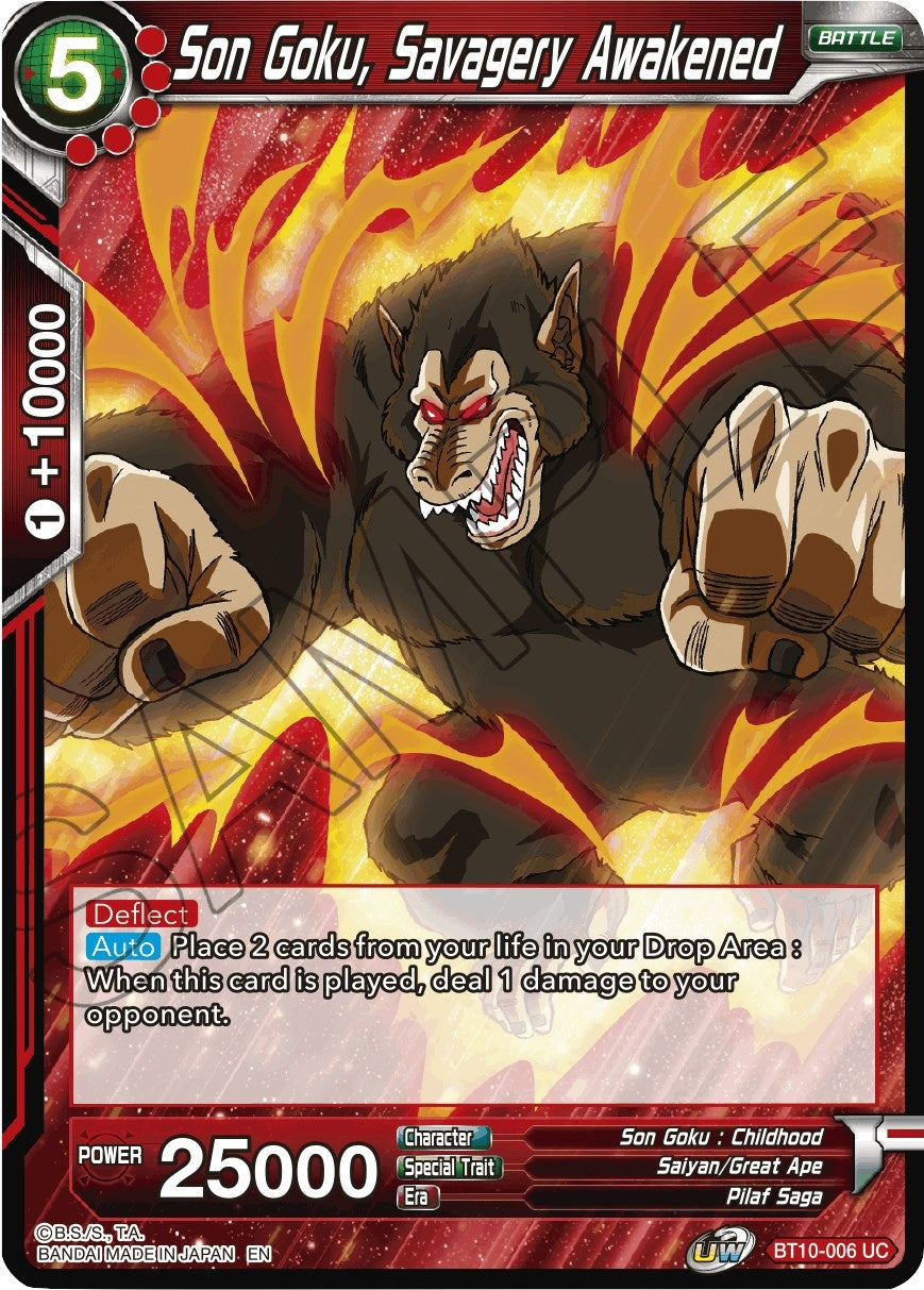 Image for Son Goku, Savagery Awakened - Dragon Ball Super: Masters