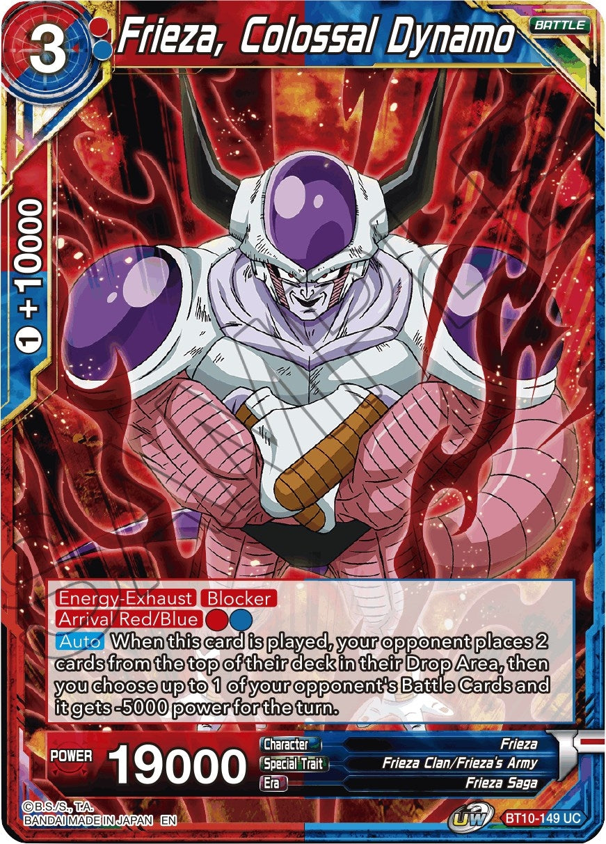Image for Frieza, Colossal Dynamo - Dragon Ball Super: Masters