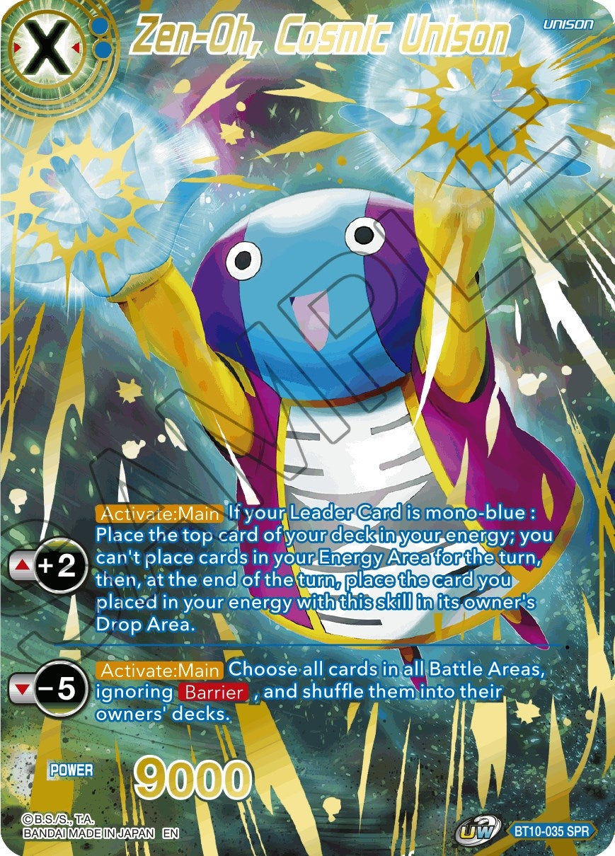 Image for Zen-Oh, Cosmic Unison (SPR) - Dragon Ball Super: Masters