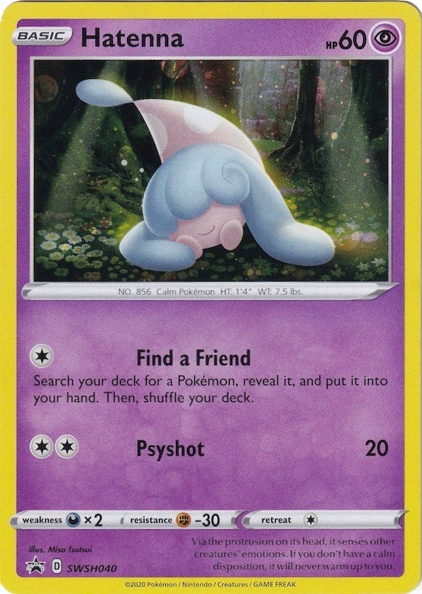 Image for Hatenna - SWSH040 - Pokemon