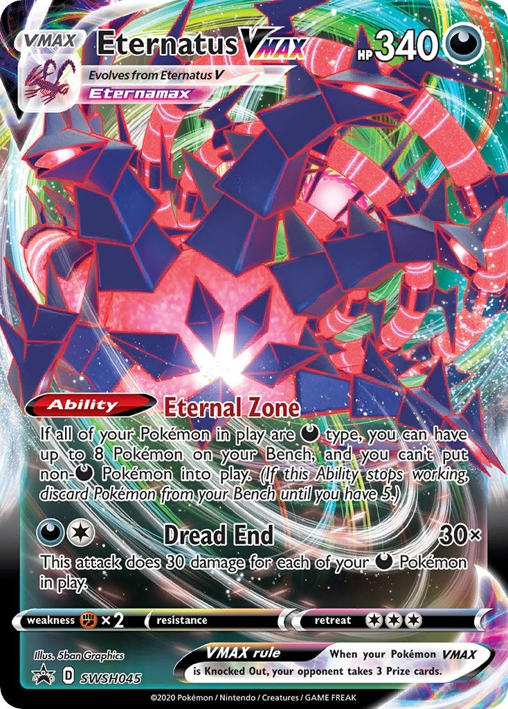 Image for Eternatus VMAX - SWSH045 - Pokemon
