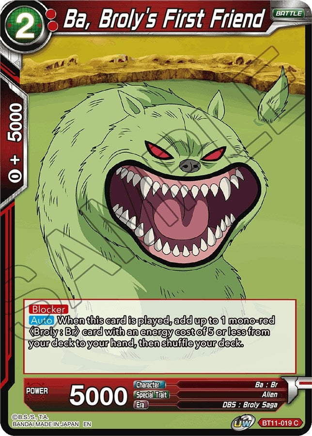 Image for Ba, Broly's First Friend - Dragon Ball Super: Masters