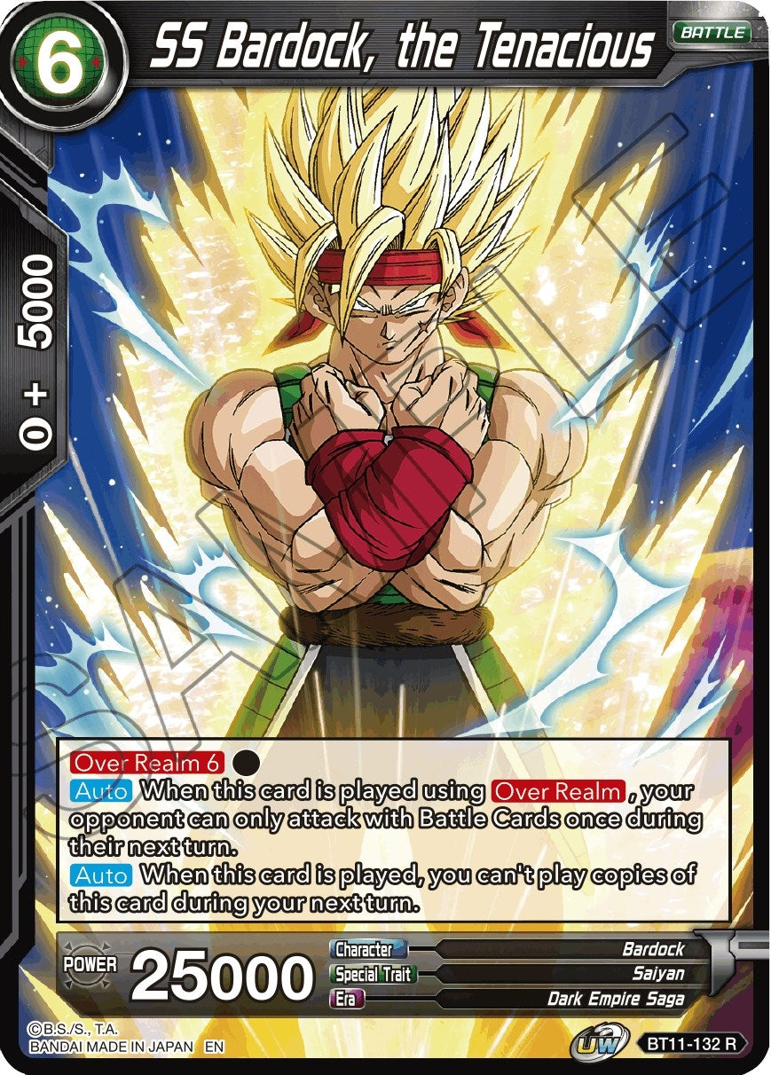 Image for SS Bardock, the Tenacious - Dragon Ball Super: Masters