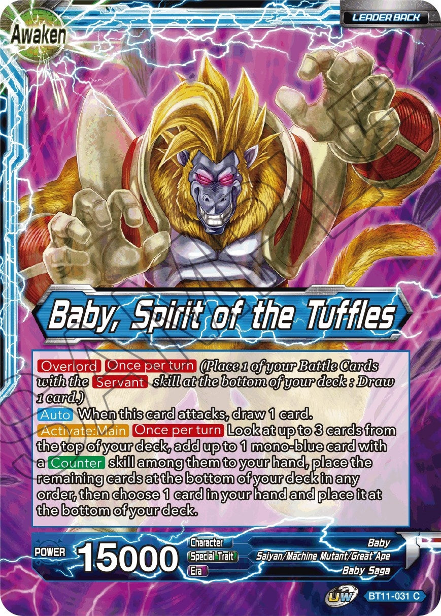 Image for Baby // Baby, Spirit of the Tuffles - Dragon Ball Super: Masters