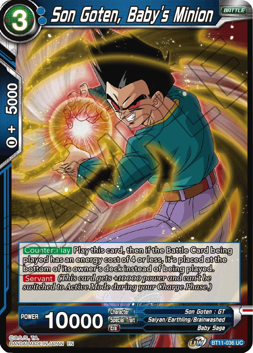 Image for Son Goten, Baby's Minion - Dragon Ball Super: Masters
