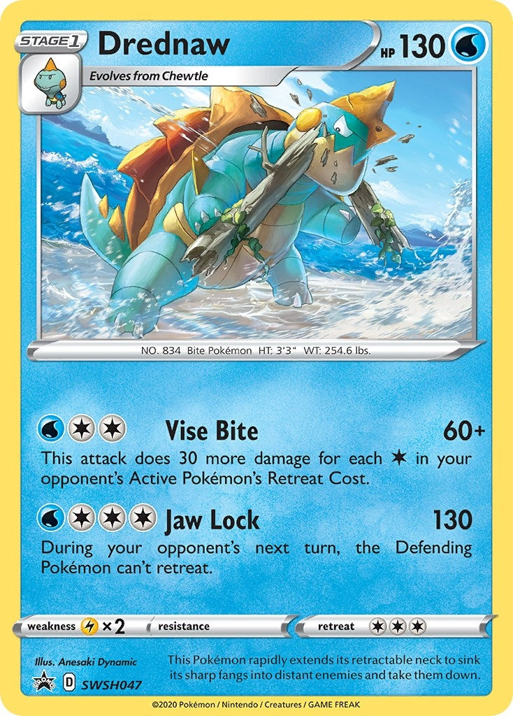 Image for Drednaw - SWSH047 - Pokemon